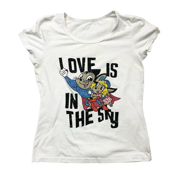 Love is in the sky tee size M - Picture 1 of 4